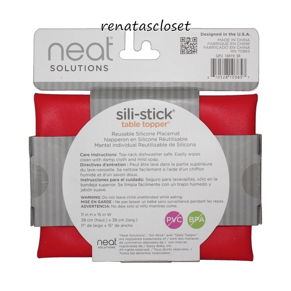 Neat Solutions Sili-Stick Table Topper NWT/NIP - Picture 6 of 9